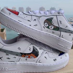 Kaws Themed Custom Shoes - Unique Sneakers Inspired by Pop Art