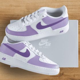 Custom Air Force 1 'Gemstone Purple' sneakers violet, fashion 2024, ultimate birthday gift amethyst